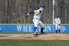Baseball vs Emerson  Wheaton College Baseball vs Emerson College. - Photo By: KEITH NORDSTROM : Wheaton, Baseball